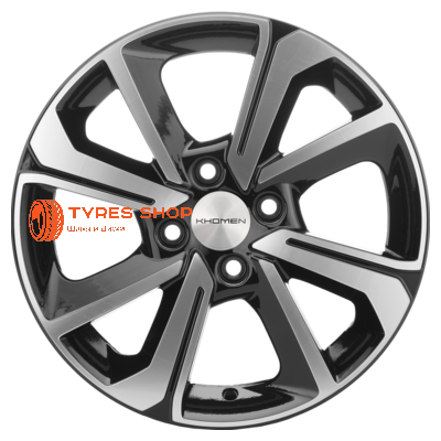Khomen Wheels 6x15/4x100 ET37 D60,1 KHW1501 (XRay) Gray