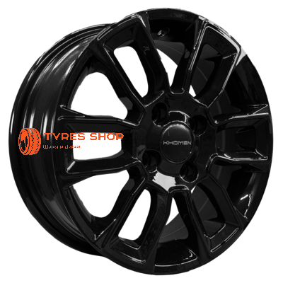 Khomen Wheels 5,5x14/4x100 ET38 D67,1 KHW1406 (Accent/Getz/i20) Black