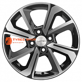Khomen Wheels 6x15/4x100 ET37 D60,1 KHW1501 (XRay) F-Silver
