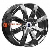 K&K 6x15/4x98 ET35 D67,1 Джемини (КС617) Дарк платинум