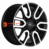 Khomen Wheels 8x17/6x139,7 ET36 D100,1 KHW1723 (Tank 300) Black-FP