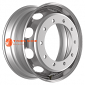 Kronprinz 9x22,5/10x335 ET162,2 D281 M22 Silver (RZB15099OE) alive (12,8 мм) VOLVO, SСANIA, MERSEDES, KAMAZ 4 000 кг внеш.