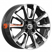 iFree Original 6,5x16/4x100 ET45 D60,1 КС1026 (Logan) Алмаз черный