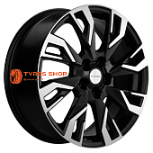 Khomen Wheels 7x18/5x108 ET33 D60,1 KHW1809 (OMODA C5) Black-FP