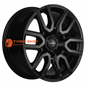 Khomen Wheels 8x17/6x139,7 ET30 D106,1 KHW1723 (JAC T6 Pickup) Black