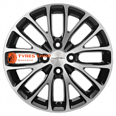 Khomen Wheels 6x15/4x100 ET48 D54,1 KHW1506 (Rio/Solaris) Black-FP