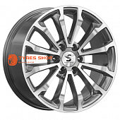 Premium Series 8,5x20/6x139,7 ET33 D100,1 КР006 (TANK 500) Diamond Gloss Graphite