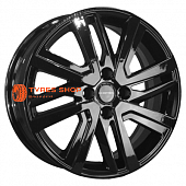 Khomen Wheels 6x16/4x100 ET46 D54,1 KHW1609 (Rio II/Solaris II) Black