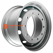 Kronprinz 11,75x22,5/10x335 ET120 D281 M22 Silver (RZB36607OE) alive (13,5 мм) п/прицепы, передняя ось грузовика 5 500 кг внеш.