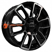 Khomen Wheels 5,5x14/4x100 ET45 D56,1 KHW1406 (Honda Civic) Black-FP