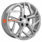 Khomen Wheels 7x17/5x108 ET40 D54,1 KHW1716 (Jac/Москвич 3) F-Silver