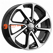 iFree Original 6x15/4x100 ET48 D54,1 КС861 (Solaris I) Алмаз черный